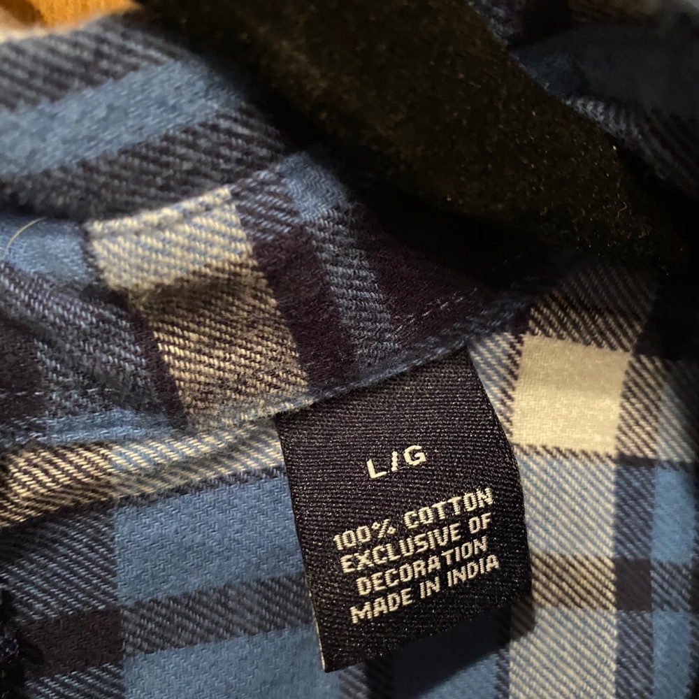 Chaps Flannel button down - Picture 3 of 5